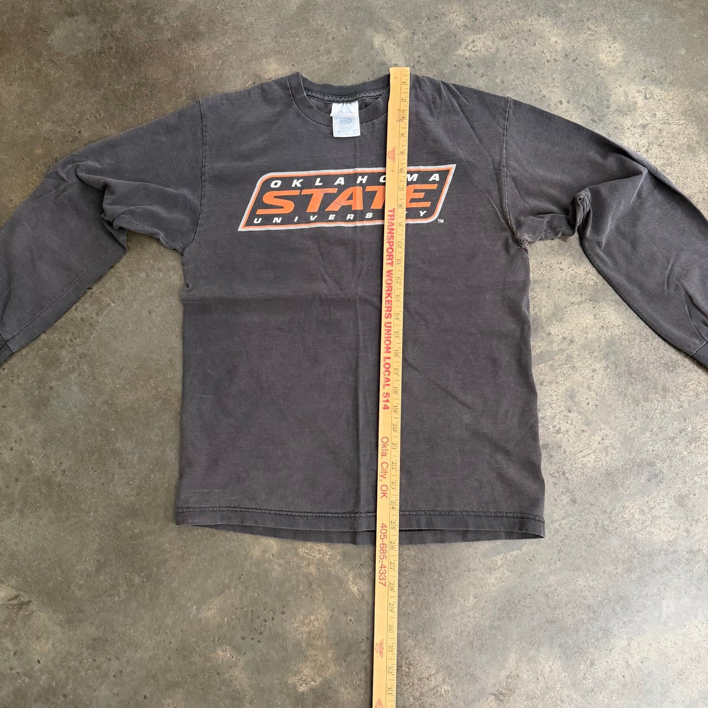 OSU faded logo long sleeve T-shirt size Medium