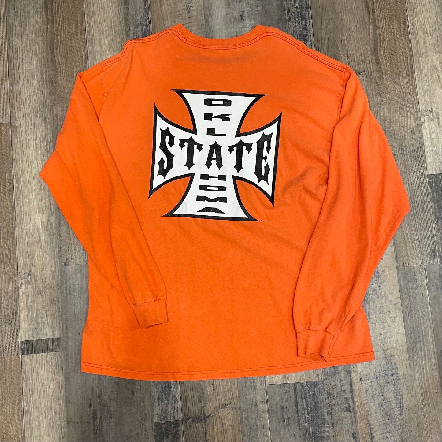 OSU WEST COAST CHOPPER STYLE LONG SLEEVE T-SHIRT SIZE XL