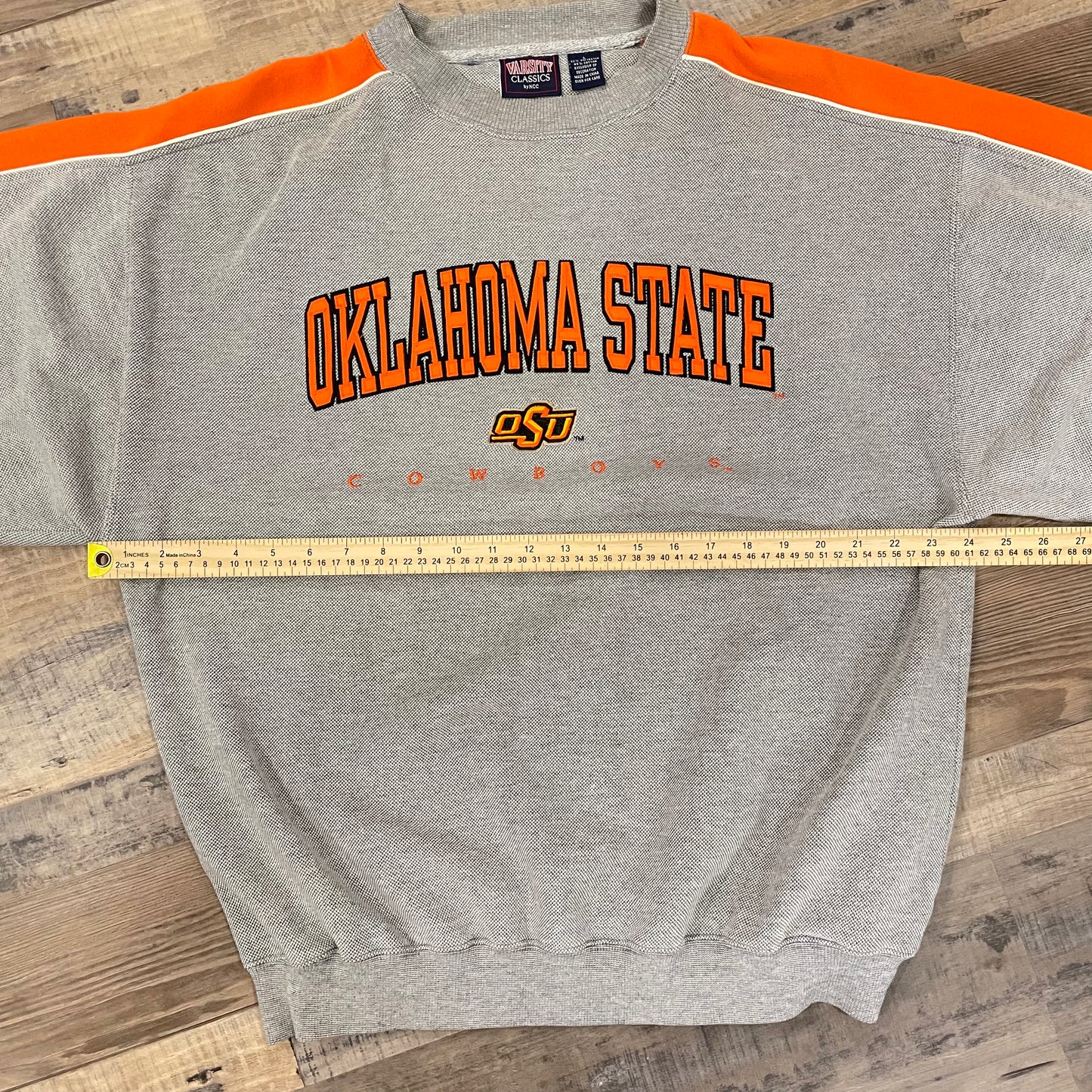 OSU COWBOYS FLYKNIT CREWNECK SIZE LARGE