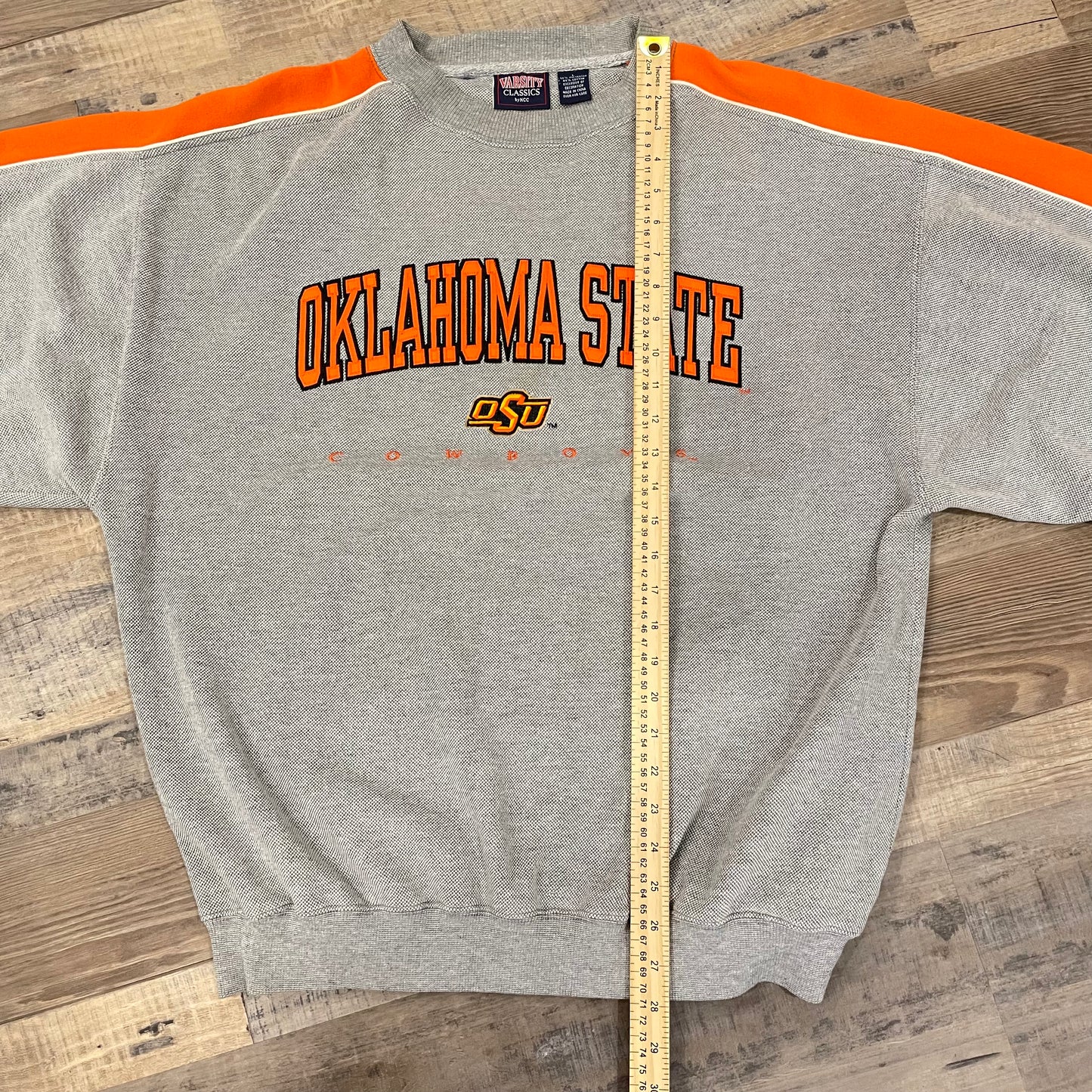 OSU COWBOYS FLYKNIT CREWNECK SIZE LARGE