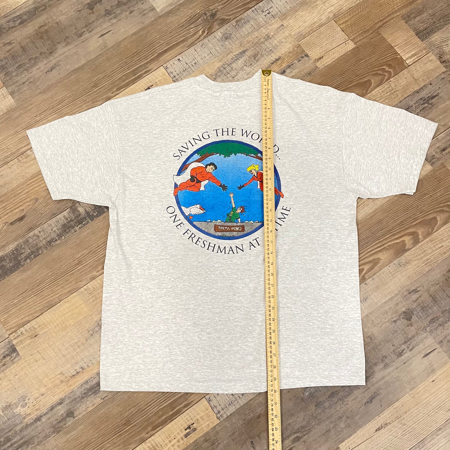 OSU SAVE THE WORLD THETA POND TSHIRT SIZE XL