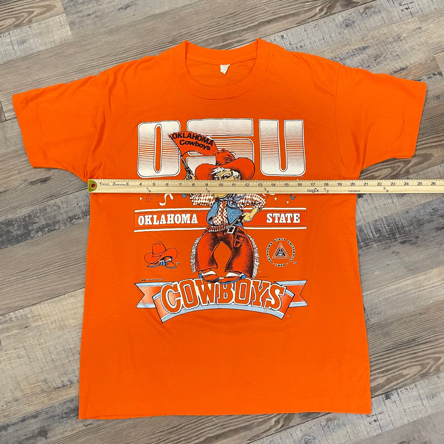 OSU WHITE MOUSTACHE PETE XL (MEASURES L)