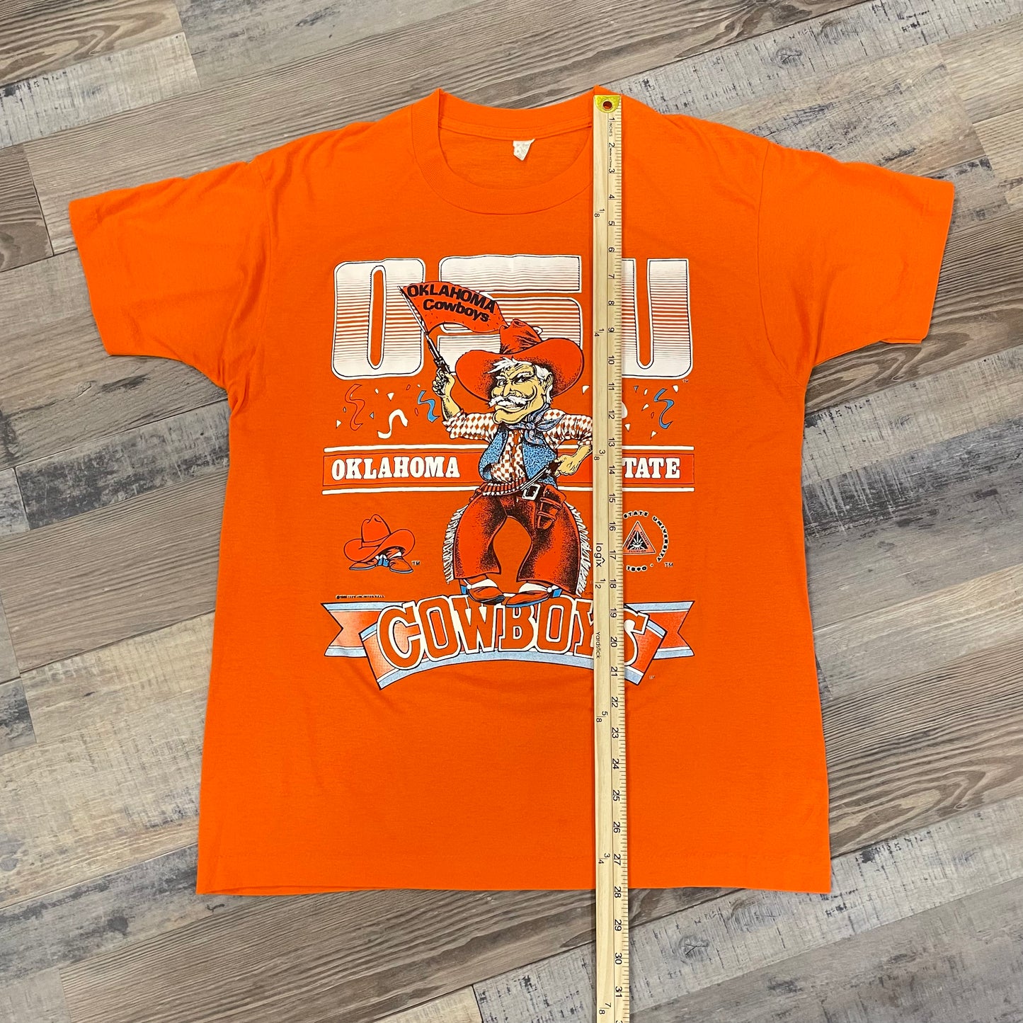 OSU WHITE MOUSTACHE PETE XL (MEASURES L)
