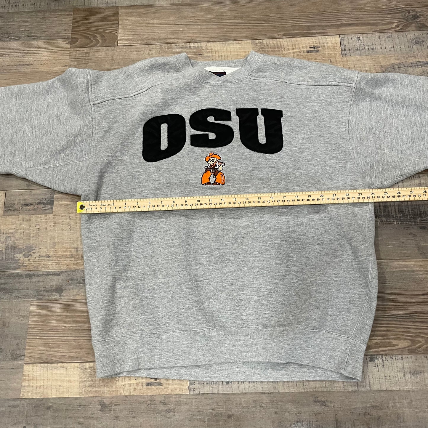 OSU STARTER EMBROIDERED CREWNECK SIZE LARGE