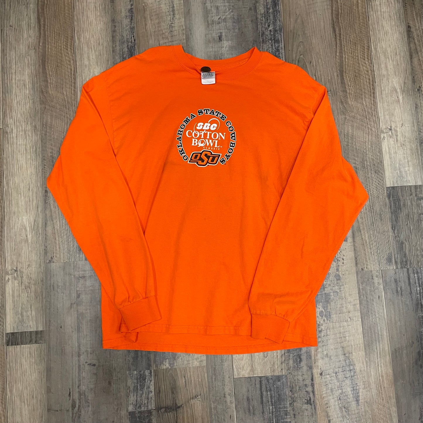 OSU COTTON BOWL LONG SLEEVE T-SHIRT SIZE LARGE