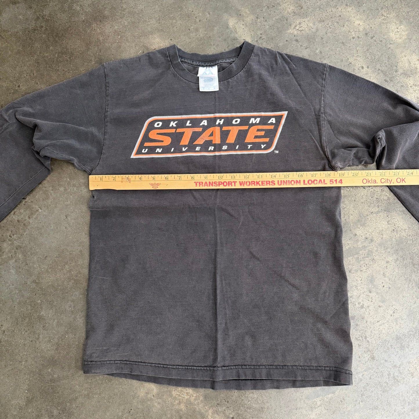 OSU faded logo long sleeve T-shirt size Medium