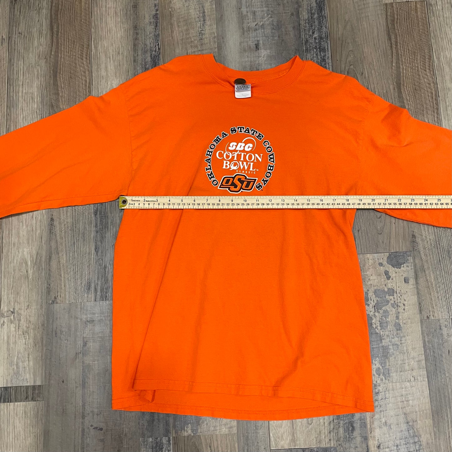 OSU COTTON BOWL LONG SLEEVE T-SHIRT SIZE LARGE