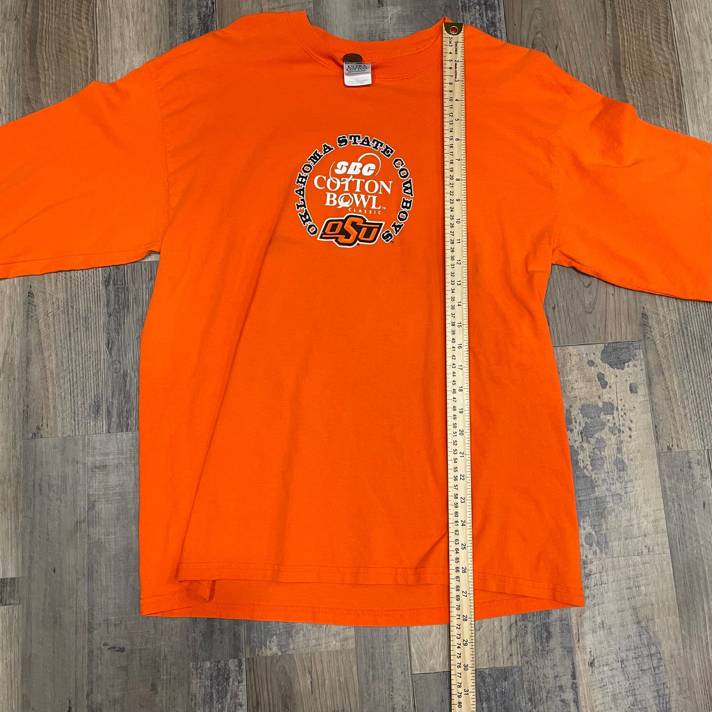 OSU COTTON BOWL LONG SLEEVE T-SHIRT SIZE LARGE