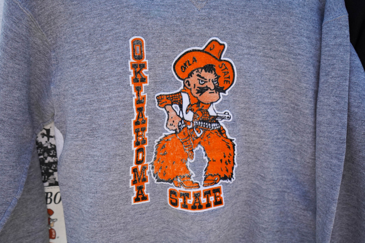 OSU PISTOL PETE DESIGN CREWNECK SIZE MEDIUM