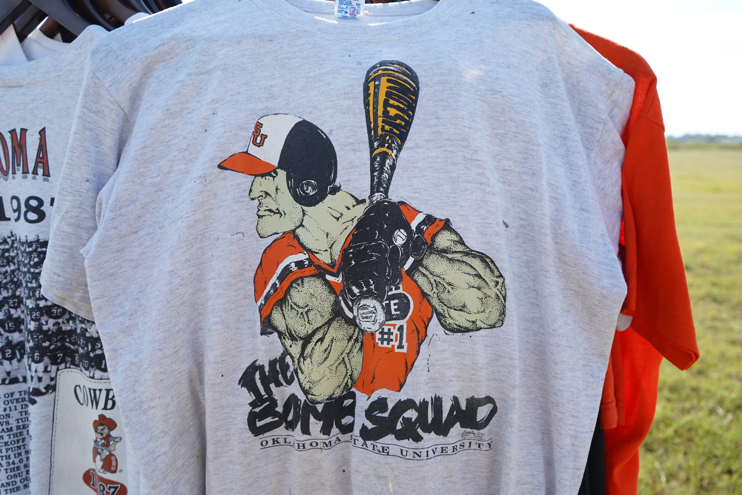 OSU BOMB SQUAD BASEBALL TSHIRT SIZE XL